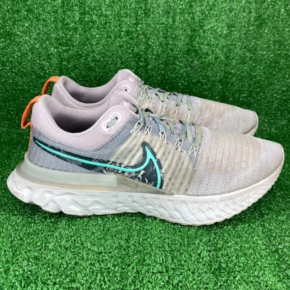 Nike React Infinity‎ Flyknit Women's Comfort Lace Up Athletic Shoes Size 9.5